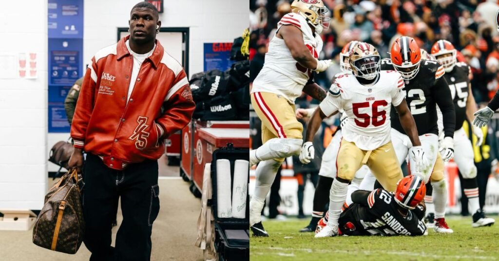 49ers Keion White Credits His Parents For Building the Strong Family Foundation Behind His Football Journey Keion White parents